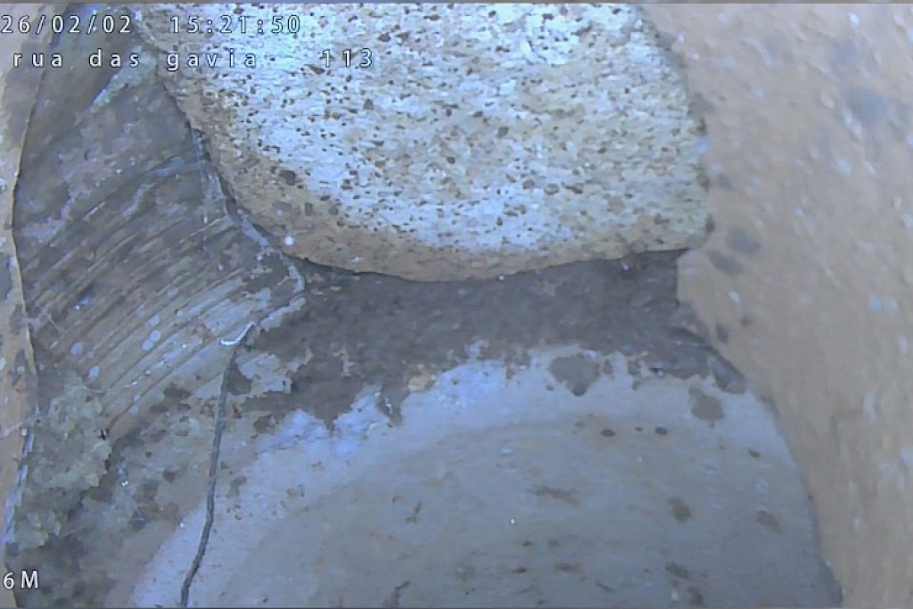 Inspeção vídeo de tubagens