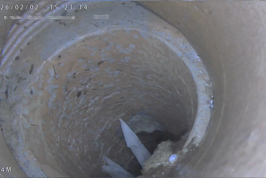 Inspeção vídeo de tubagens