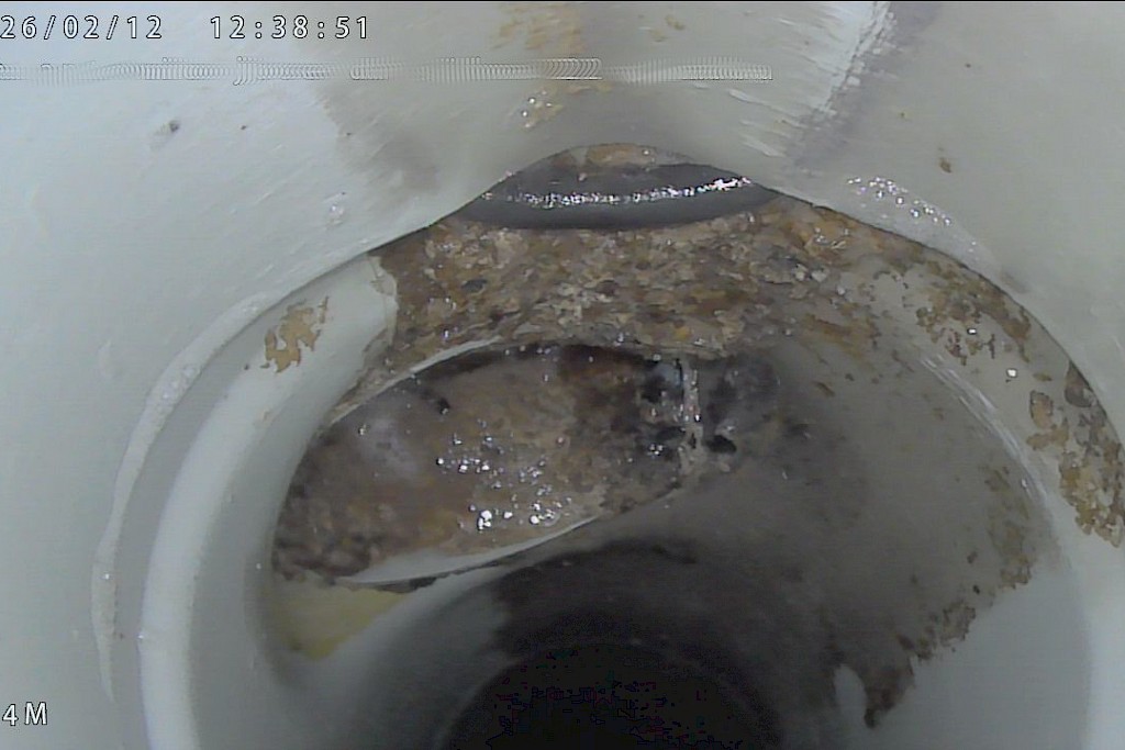 Inspeção vídeo de condutas de esgotos